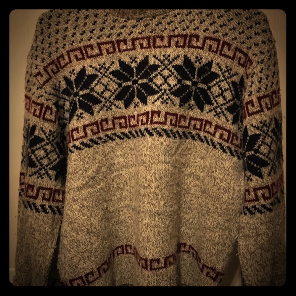 vintage outdoor exchange wool sweater